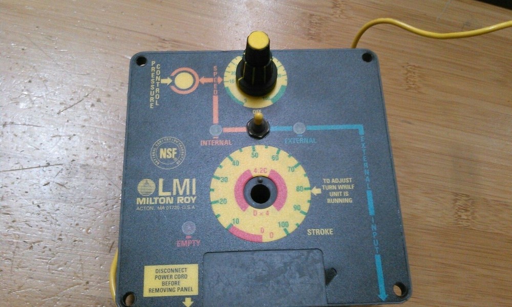 MILTON ROY INTERNAL/EXTERNAL SPEED CONTROL, 120VAC