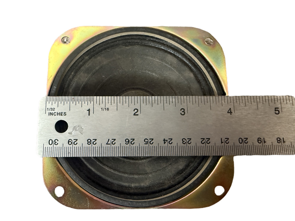 SPECO 9137 ROUND 4" SPEAKER 4 OHM
