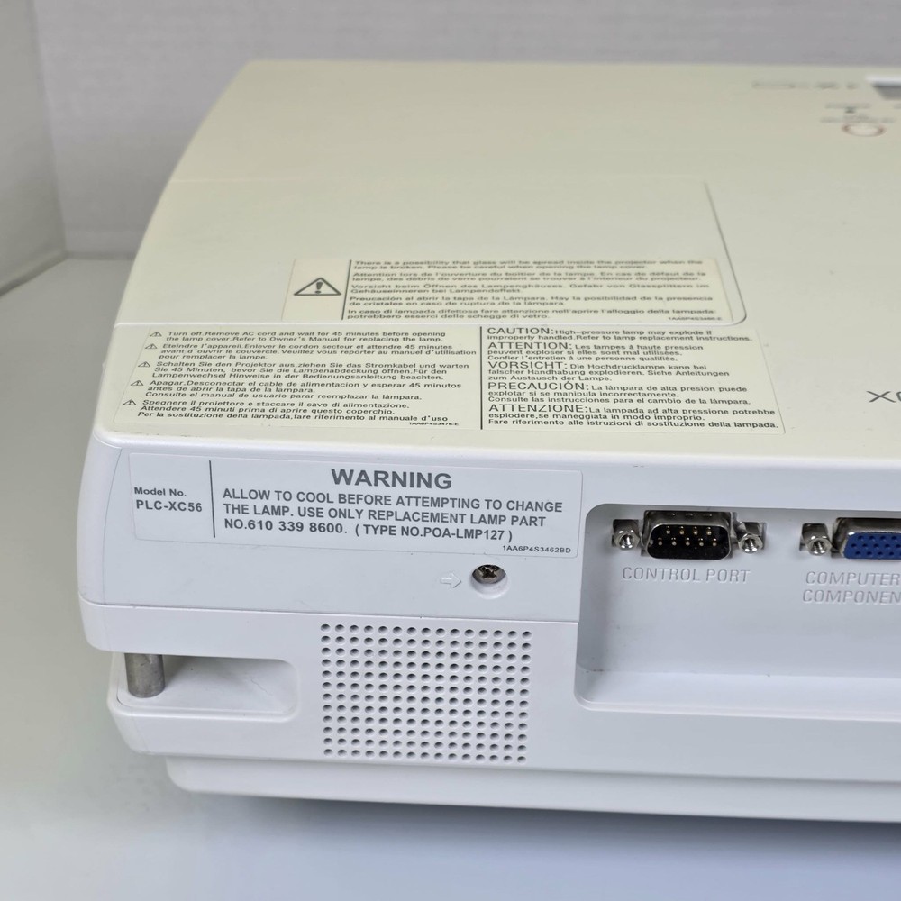 Untested Sanyo PLC-XC56 XGA projector