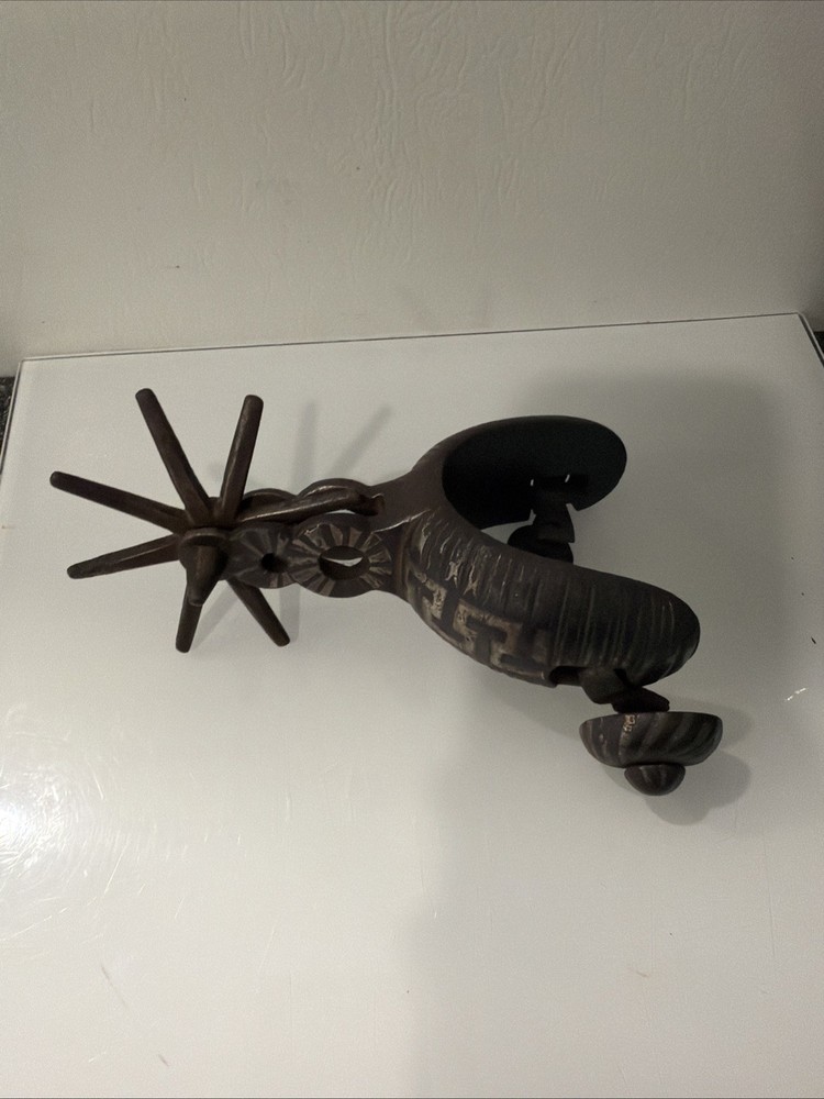 Mexican style spur heavy cast iron