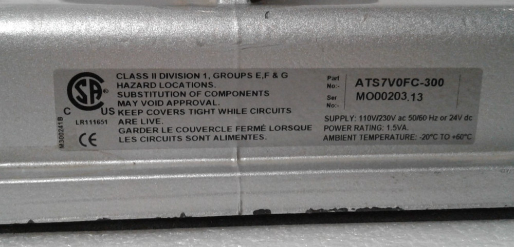 4B Components ATS7V0FC-300 Auto Calibrating Level Control - as Pictured