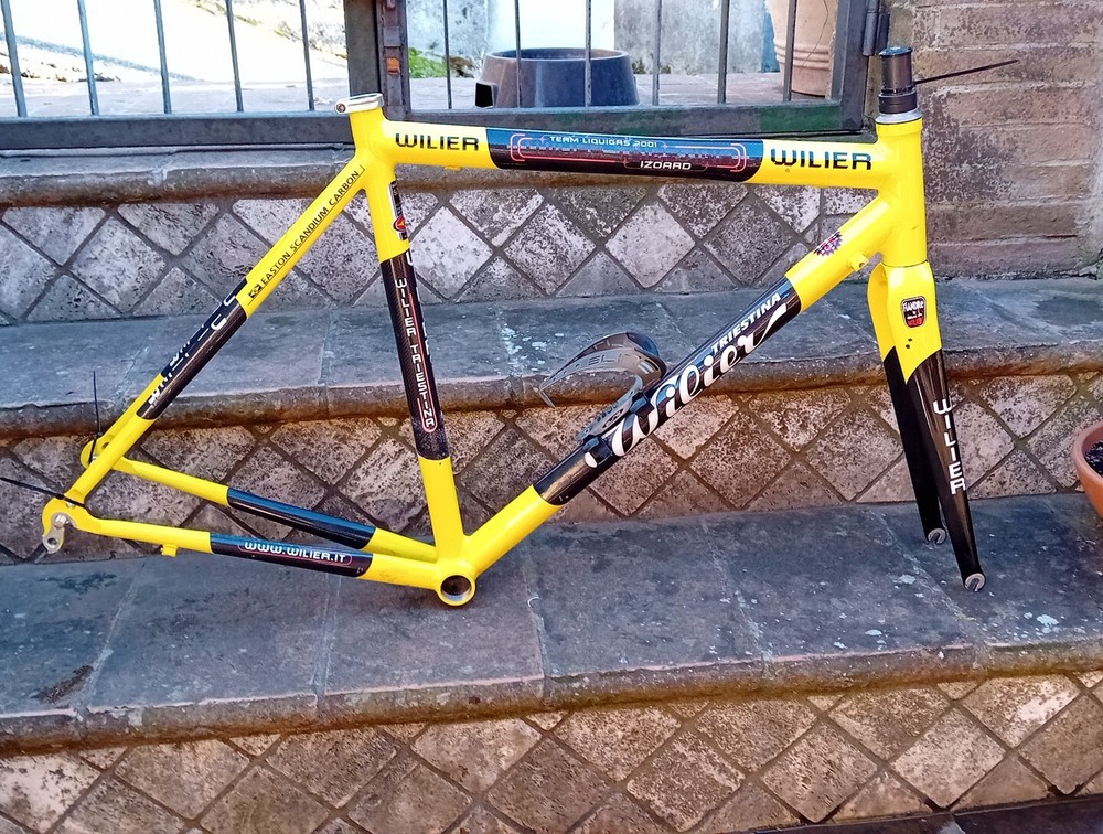 Wilier Izoard Team Liquid 2001 Frame And Fork