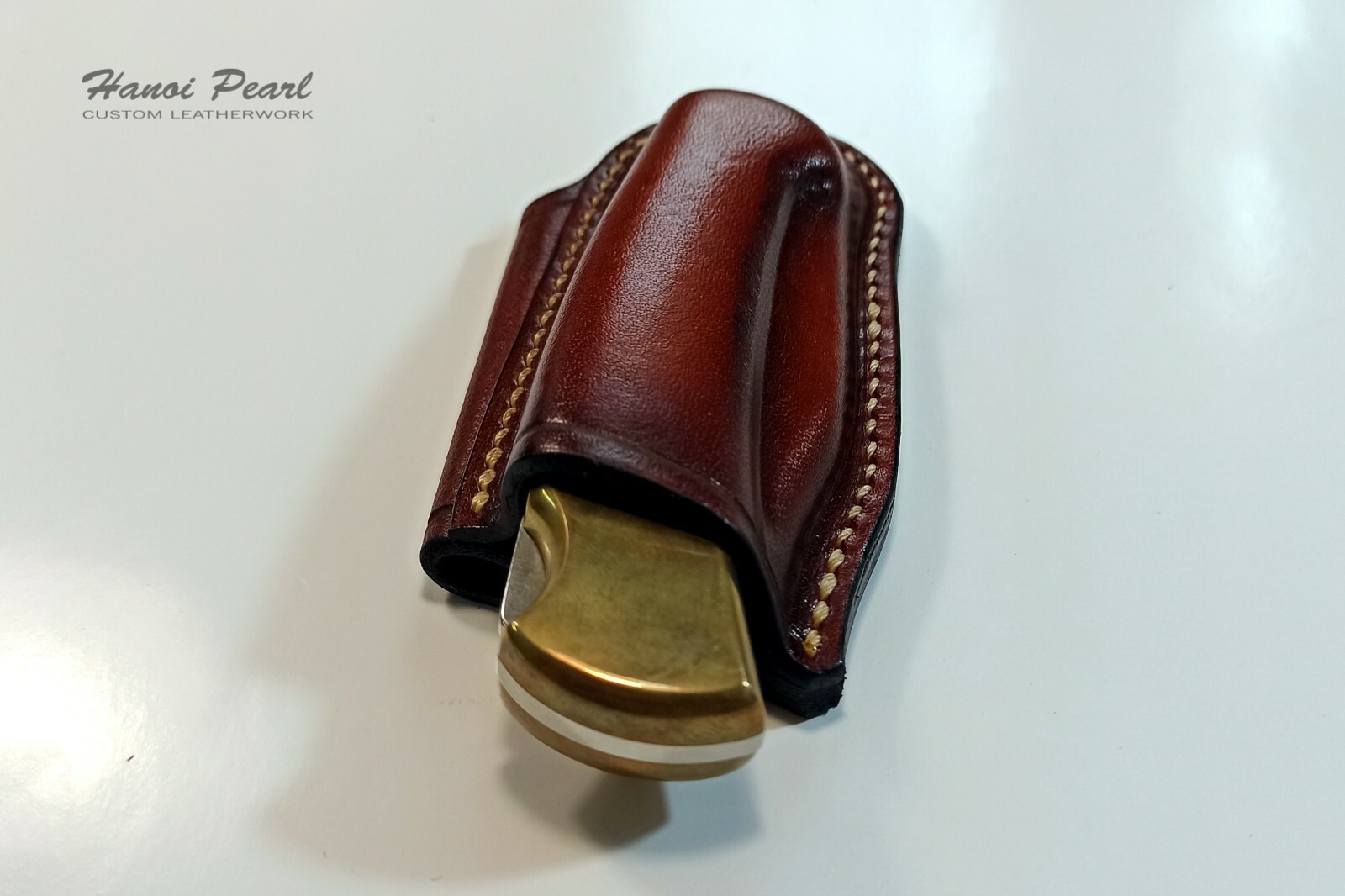 Buck 112 Ranger Sheath | Custom Cross Draw Scout Carry Leather Sheath