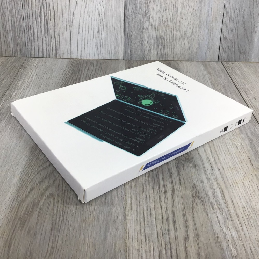 14.3" Foldable LCD Writing Tablet - Rechargeable Digital Notepad *Brand New*
