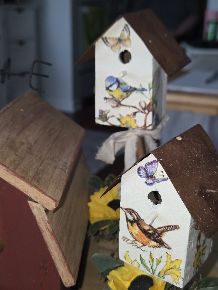 Barnyard Birdhouse Ensemble