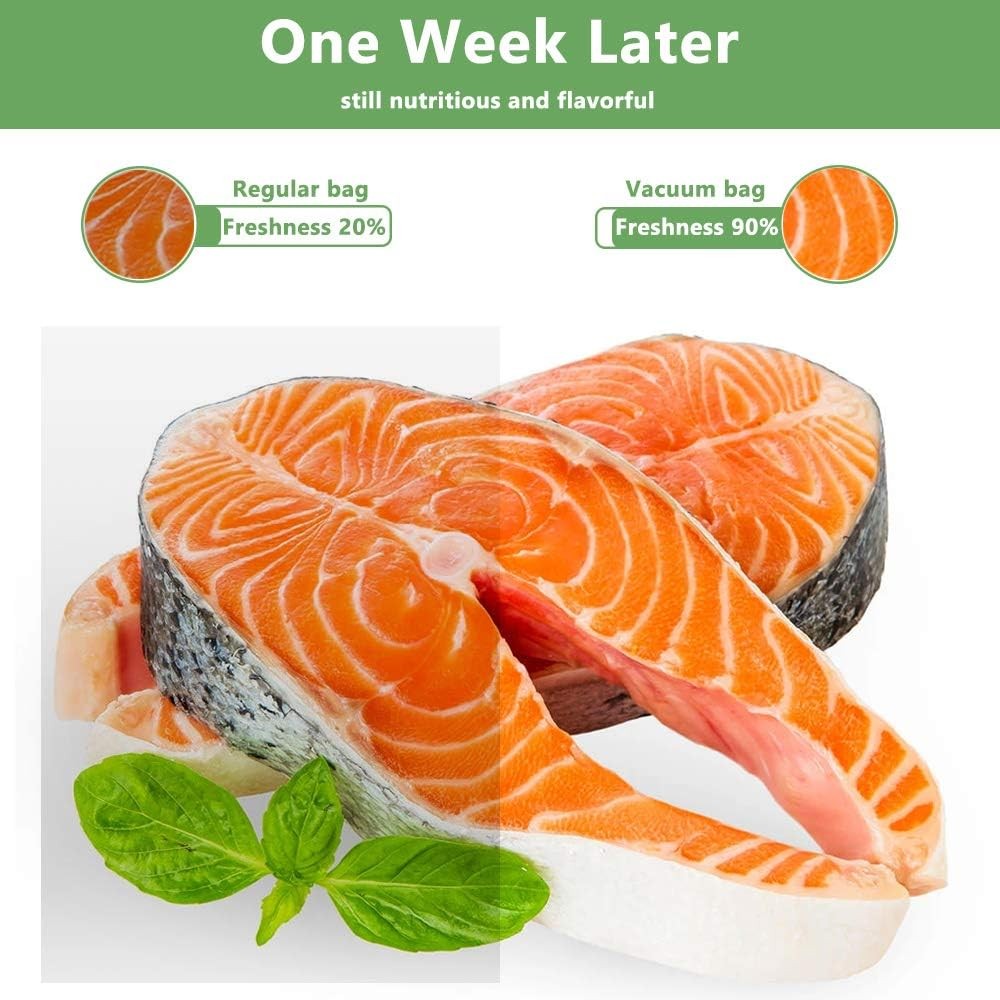 8"x50' 11"x50' Vacuum Sealer Rolls Commercial Grade Food Saver Storage Bags 4Mil