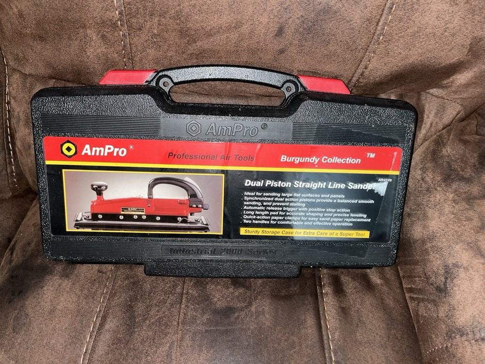 Dual Piston Straight Line Sander