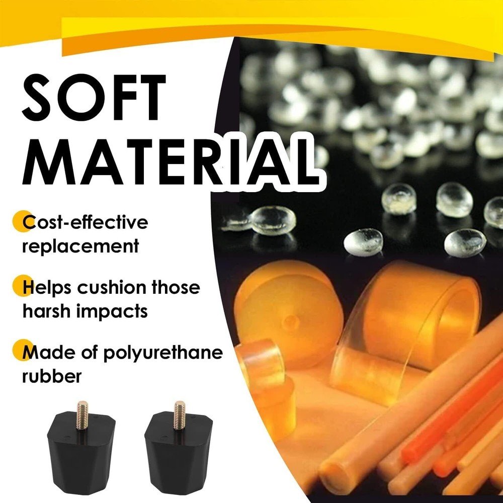 9.9136G Universal Bump Stop Set 2” Tall Suspensions for Overload/ Leaf Spring