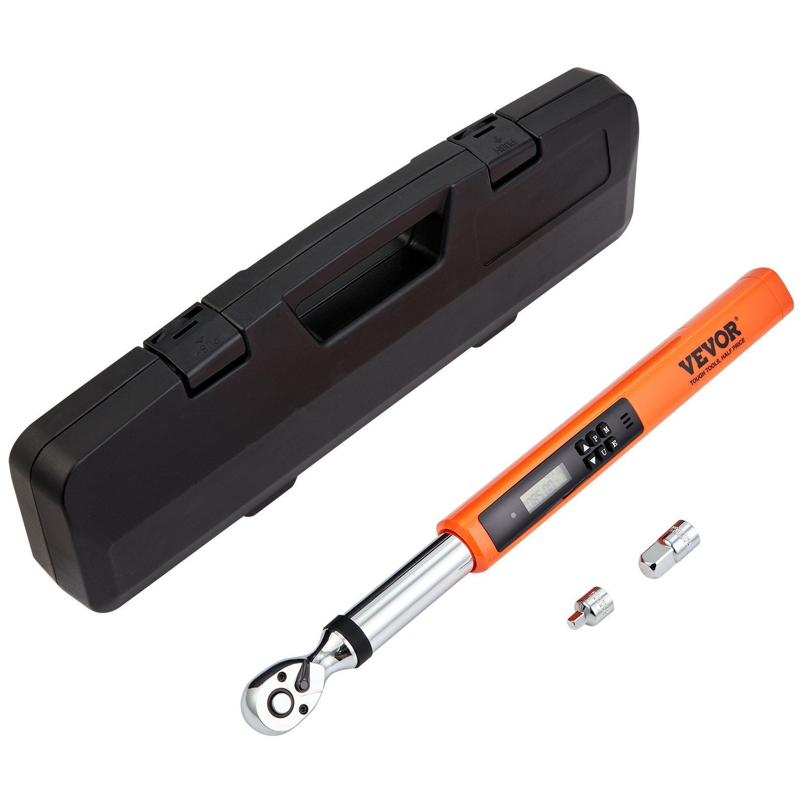VEVOR Digital Torque Wrench, 3.7-37ft.lb/5-50n.m 3/8" Drive Electronic Torque Wr