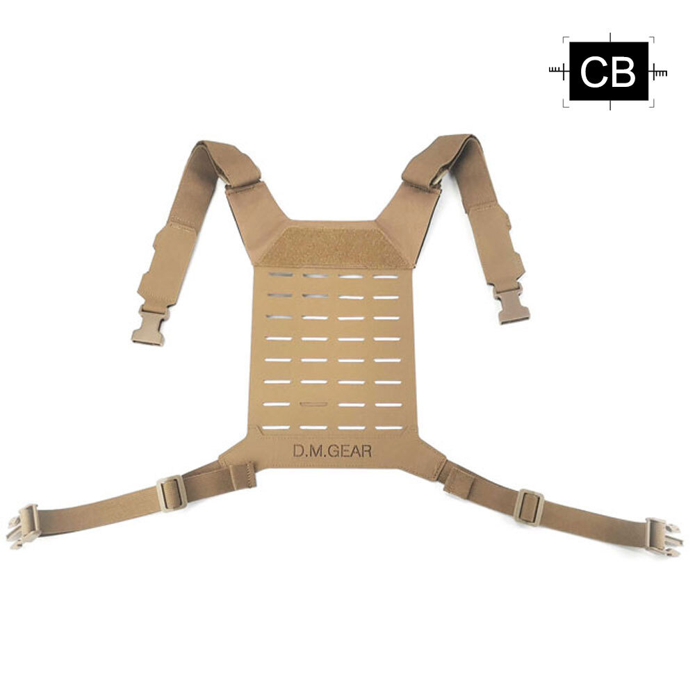 Tactical D3 SS MK Chest Rig MOLLE Universal Vest Back Panel Strap Mount Platform
