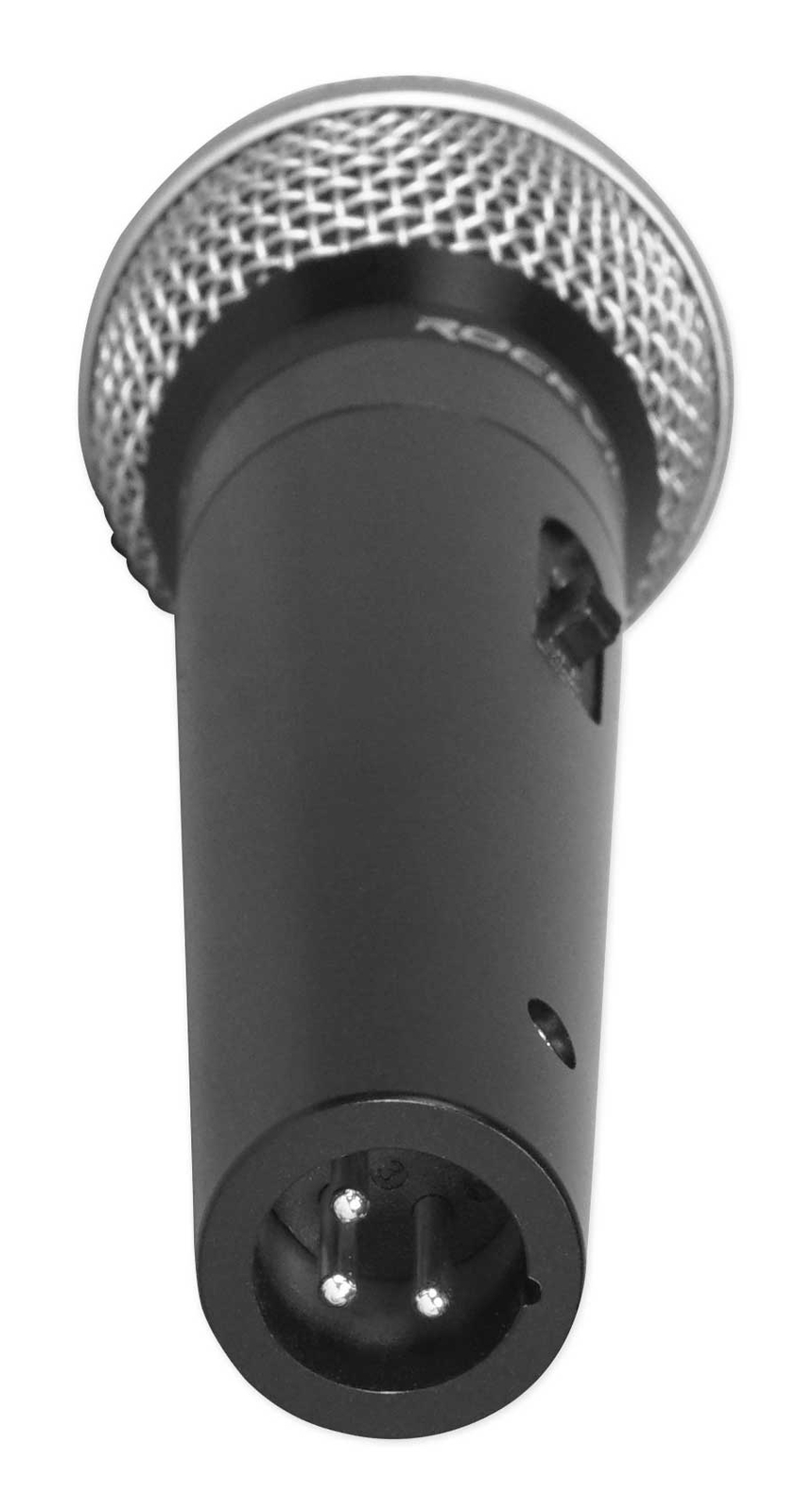 Rockville RMC-3PK 3 Pack Metal Wired Vocal/Instrument/DJ Microphones+Metal Case