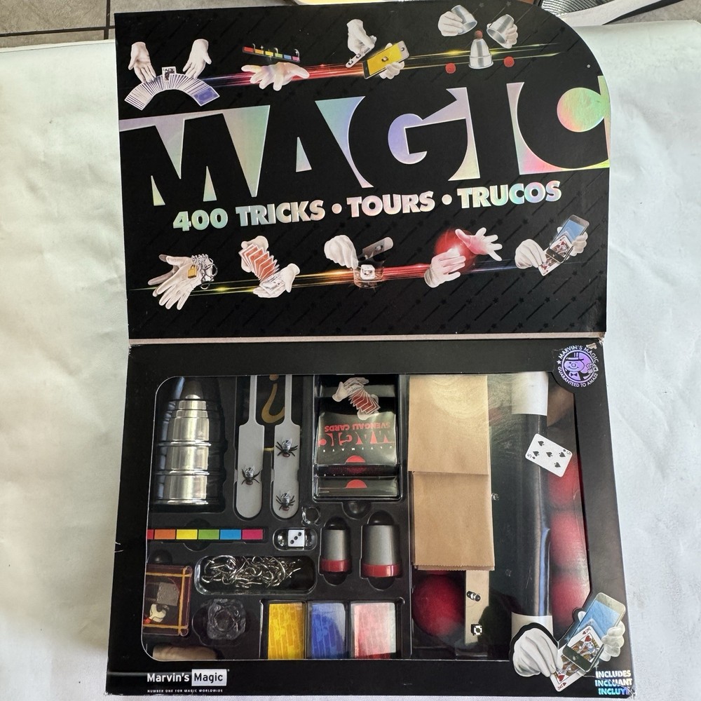 Marvin's Magic Ultimate Magic 400 Tricks & Illusions The Complete Magic Show