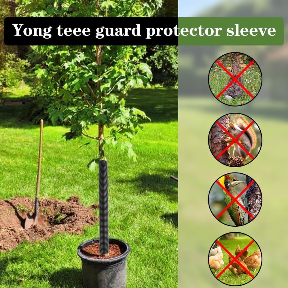 12 Pcs Tree Trunk Protector Guard, 2 Size Sapling from 12