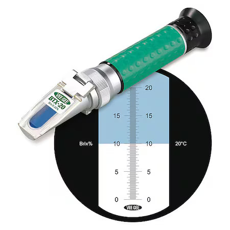 Vee Gee Btx-20 Refractometer, Handheld, 0-20