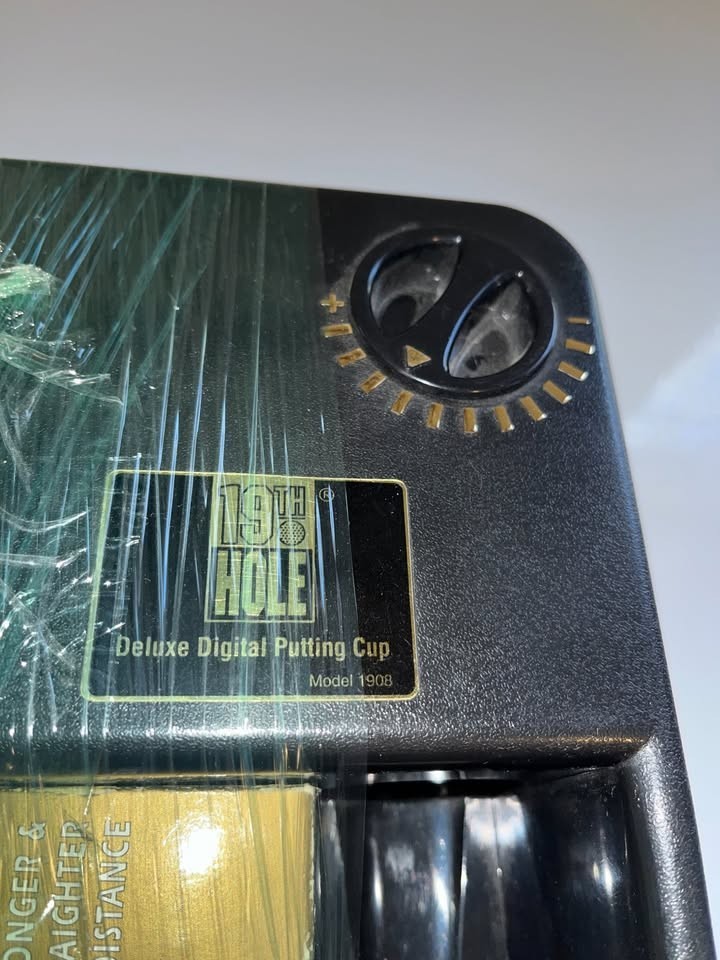 Brookstone 19th Edition Golf Putting Cup With Digital Scoring