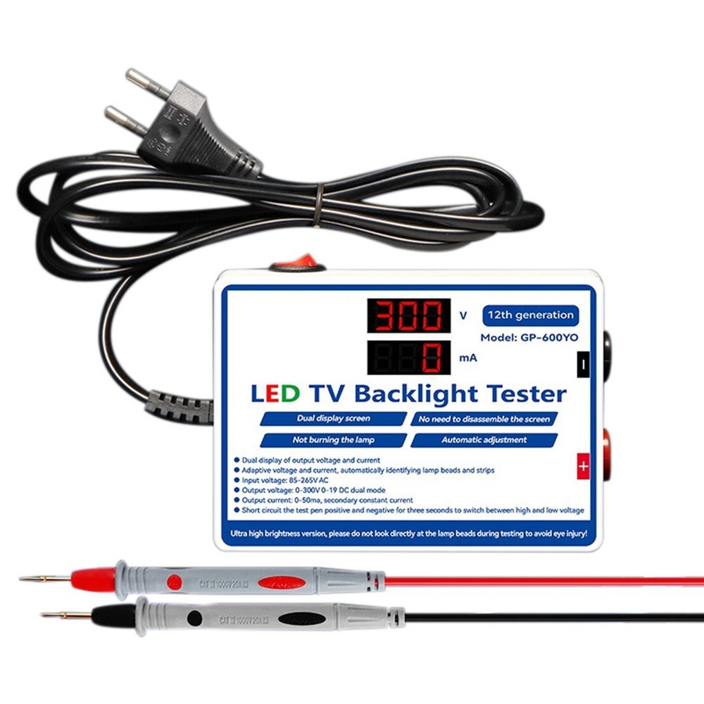 LED Tester, 0-300V Output, LED--Backlight Tester, Multi-Purpose-9849