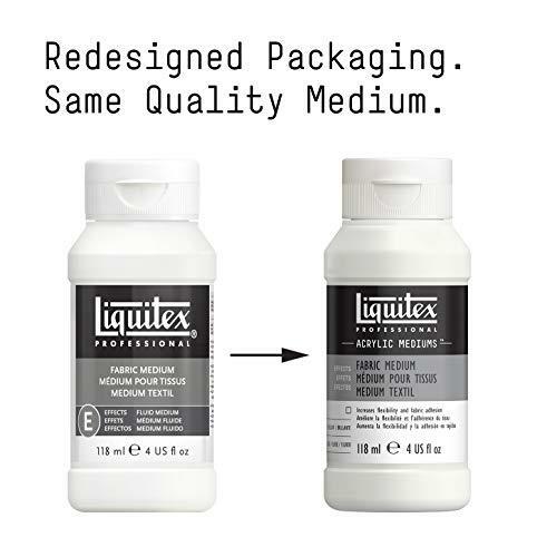 Liquitex Professional Effects Medium, 4-oz, Fabric Medium