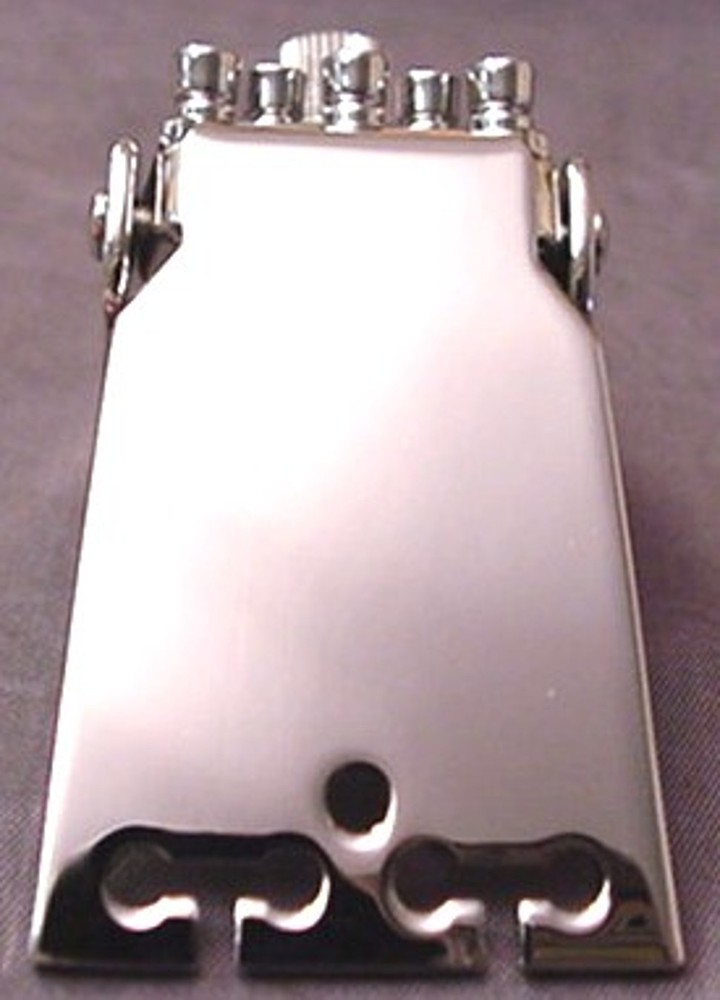 NICKEL FLAT STYLE 5 STRING BANJO TAILPIECE guitar maker