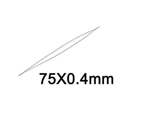 Teqooza 1.5mm Crystal Elastic String - 2 Rolls Clear White Stretchy