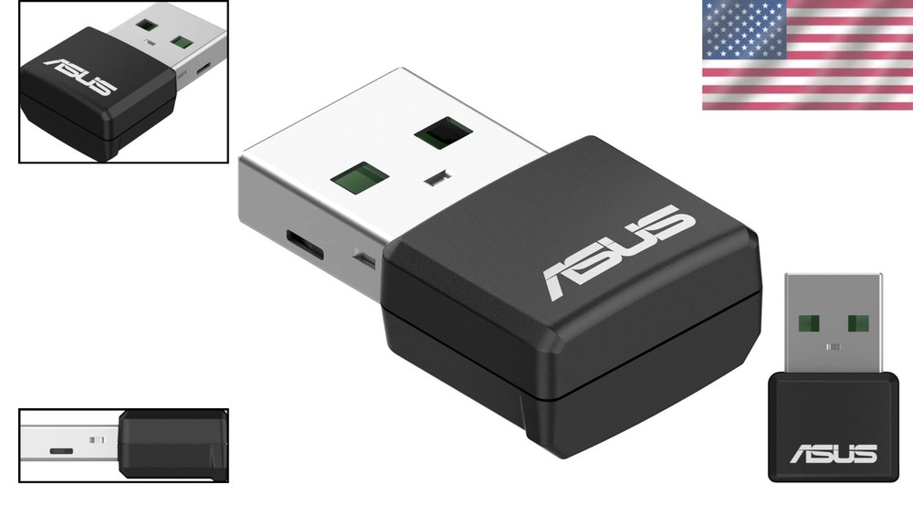 High-Speed AX1800 USB WiFi 6 Adapter - Enhance Network Security & Performance