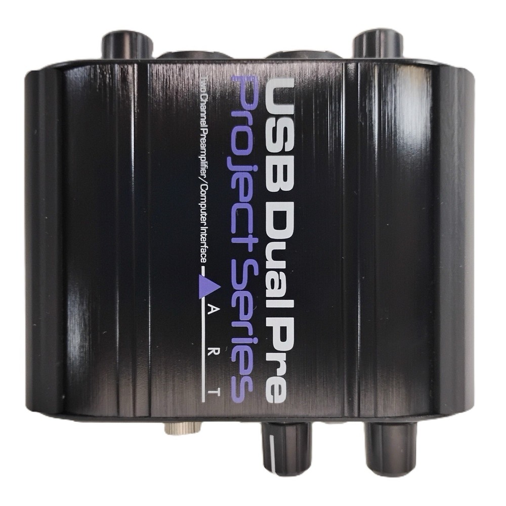 USB Dual Pre Two Channel Preamplifier/Computer Interface