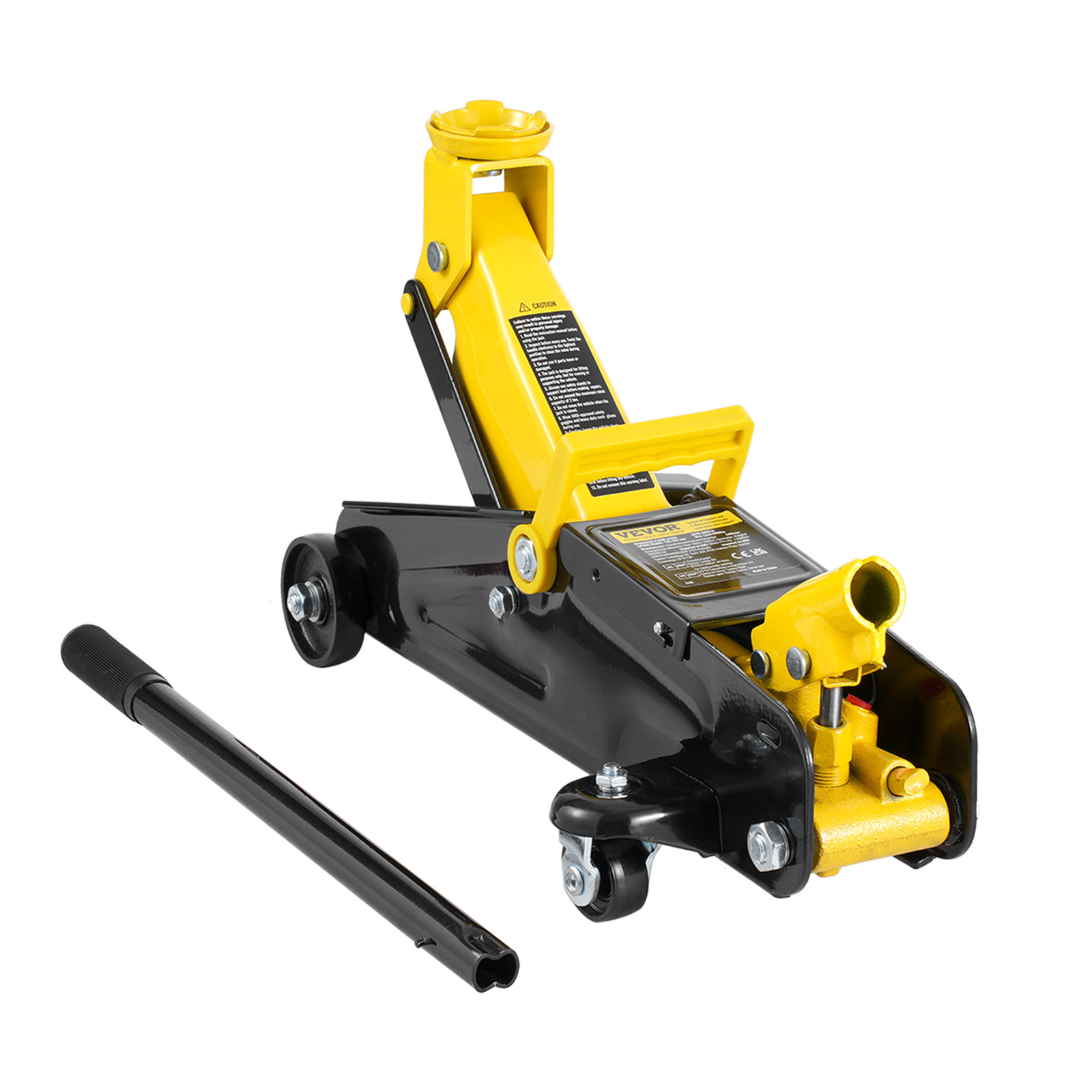Low Profile Floor Jack 2 Ton Heavy Duty Hydraulic Car Jack w/Single Piston Pump