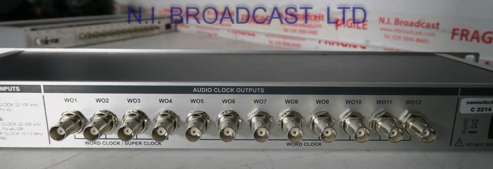 Rosendahl nanoclocks digital audio clock server