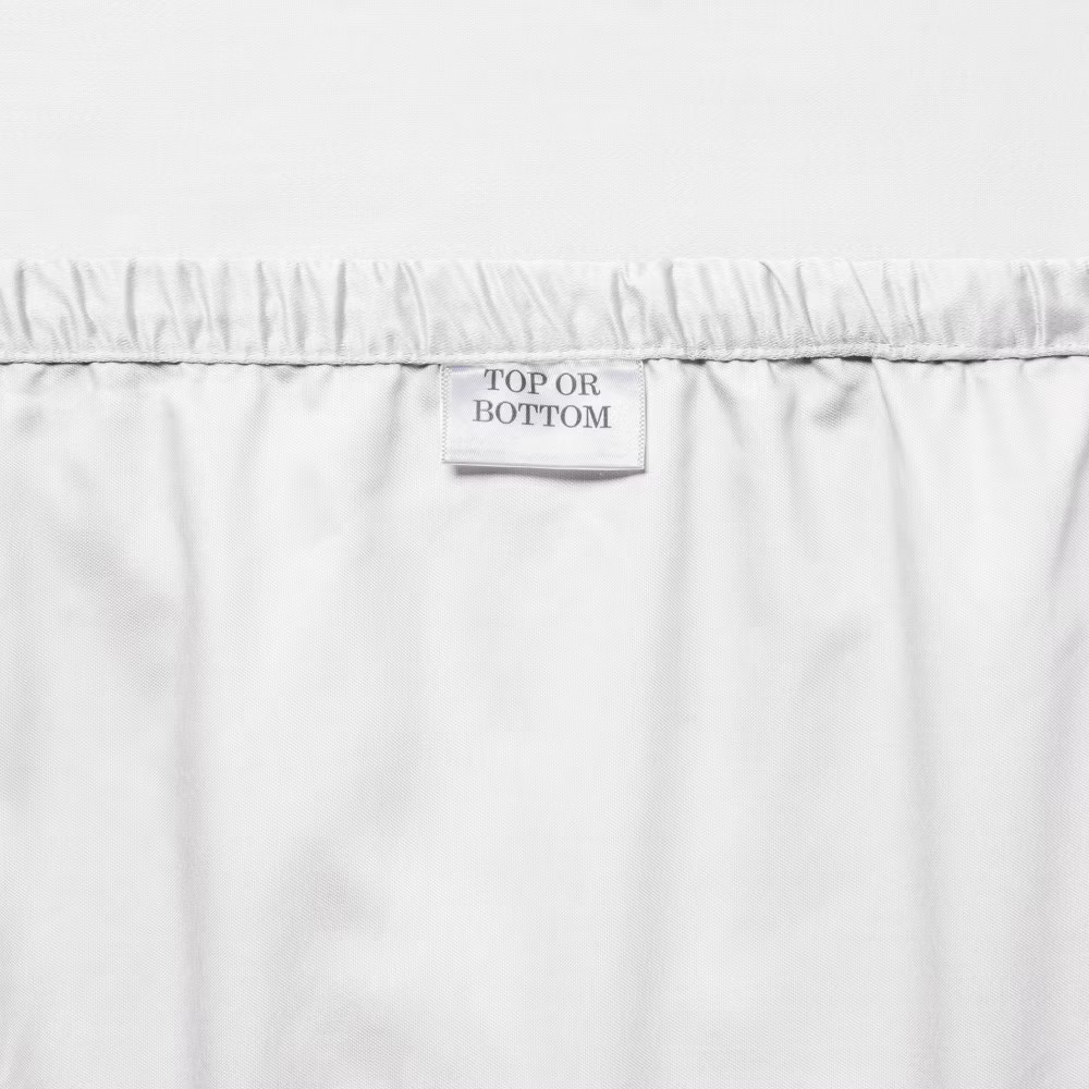 Queen Solid Performance 400 Thread Count Sheet Set White - Threshold: Cotton