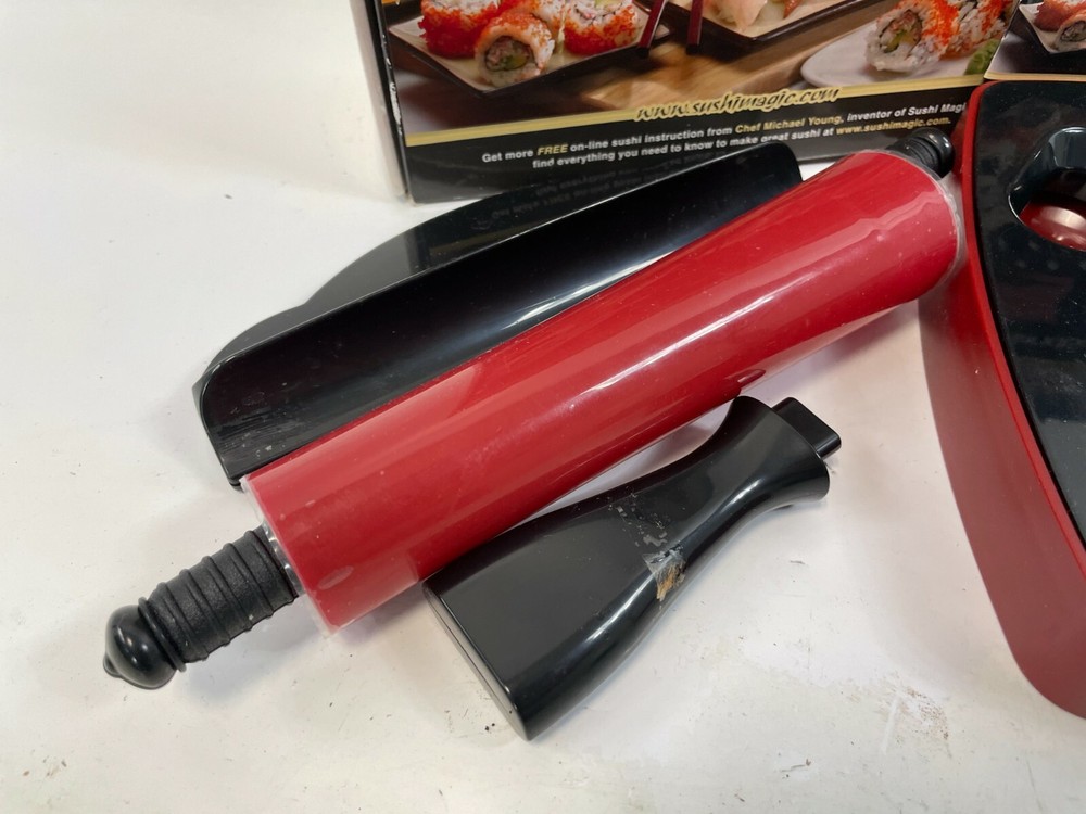 SUSHI MAGIC Hand Easy Auto Rolling Machine AS SEEN ON TV Express Kitchen Kit