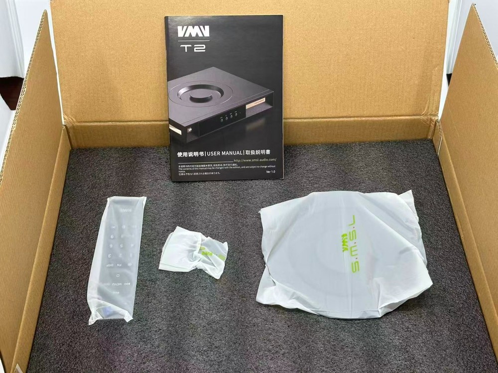 SMSL T2 MQA CD Player HD DSD Audio Decoder Servo System DAC Clock Input/Output