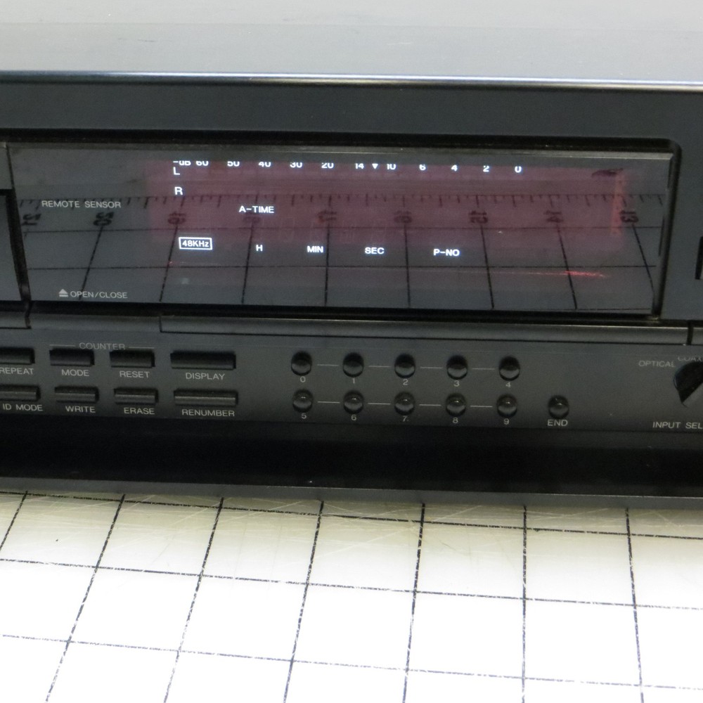 Broken Denon DTR-2000 DAT Digital Audio Tape Recorder Deck