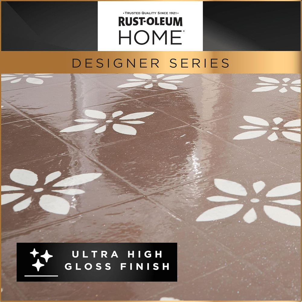 High Gloss White Floor Coating Kit - Transform Your Space Today!