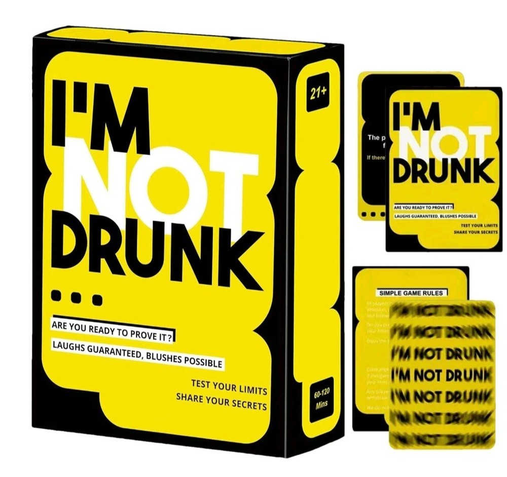"I'm Not Drunk Card Game"