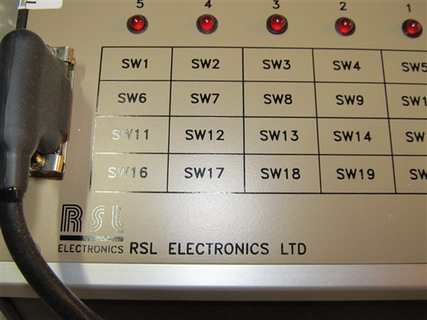 RSL Electronics M94 Muzzle Velocity System (MVS) Keyboard Tester Part # AY670795