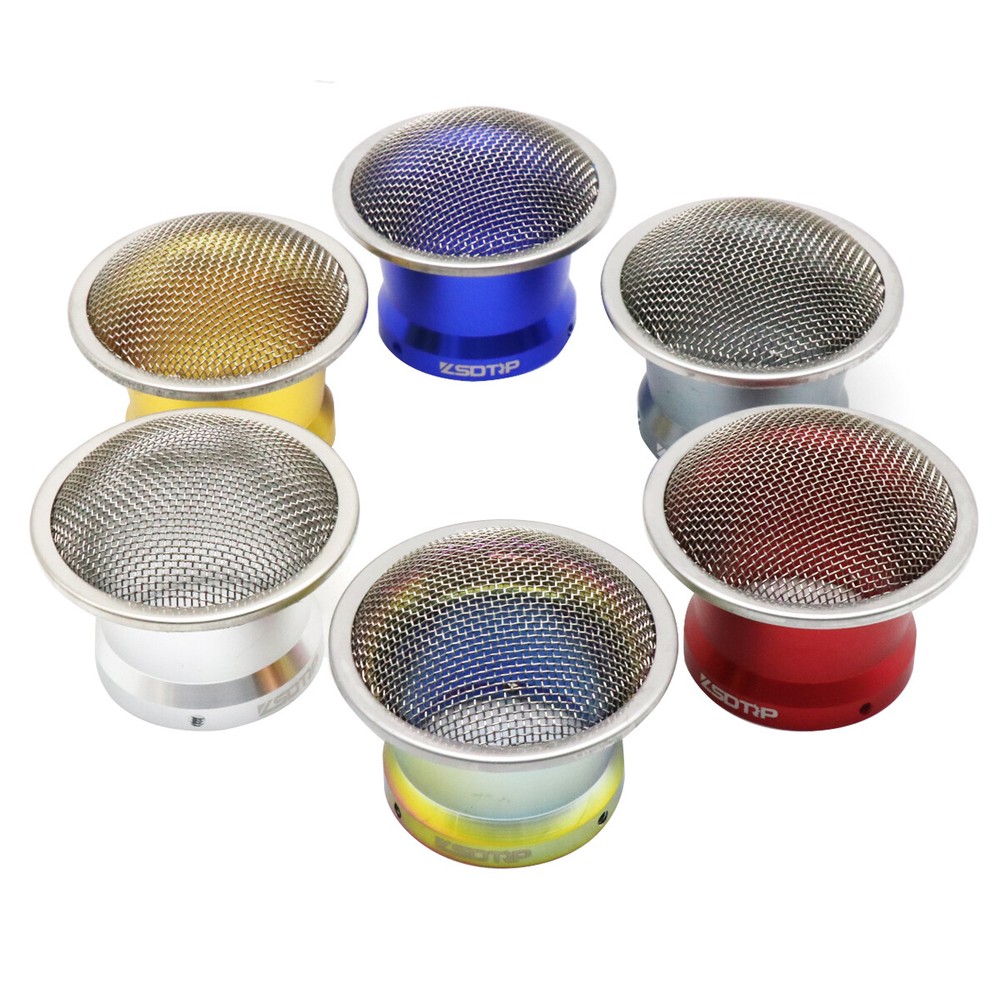 Carburetor 55mm Velocity Stack Carb Air Filter Cup with Mesh Net Screen