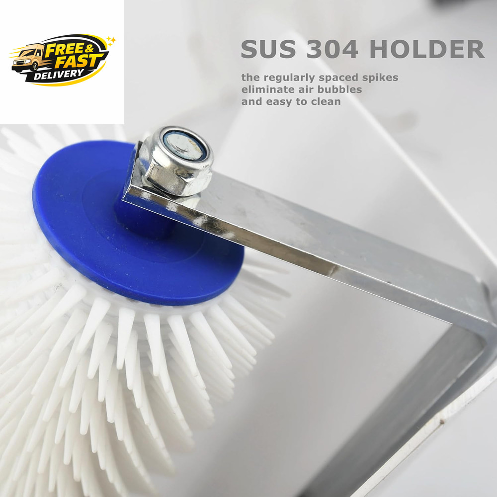 Self-Levelling Cement Tool Kit,Spike Roller for Self Leveling Cement,Epoxy