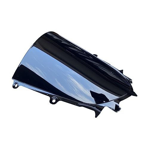 Motorcycle Double Bubble Windshield Windscreen Visor Air Flow Deflector