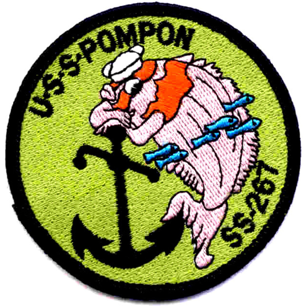 SS-267 USS Pompon Patch - Small
