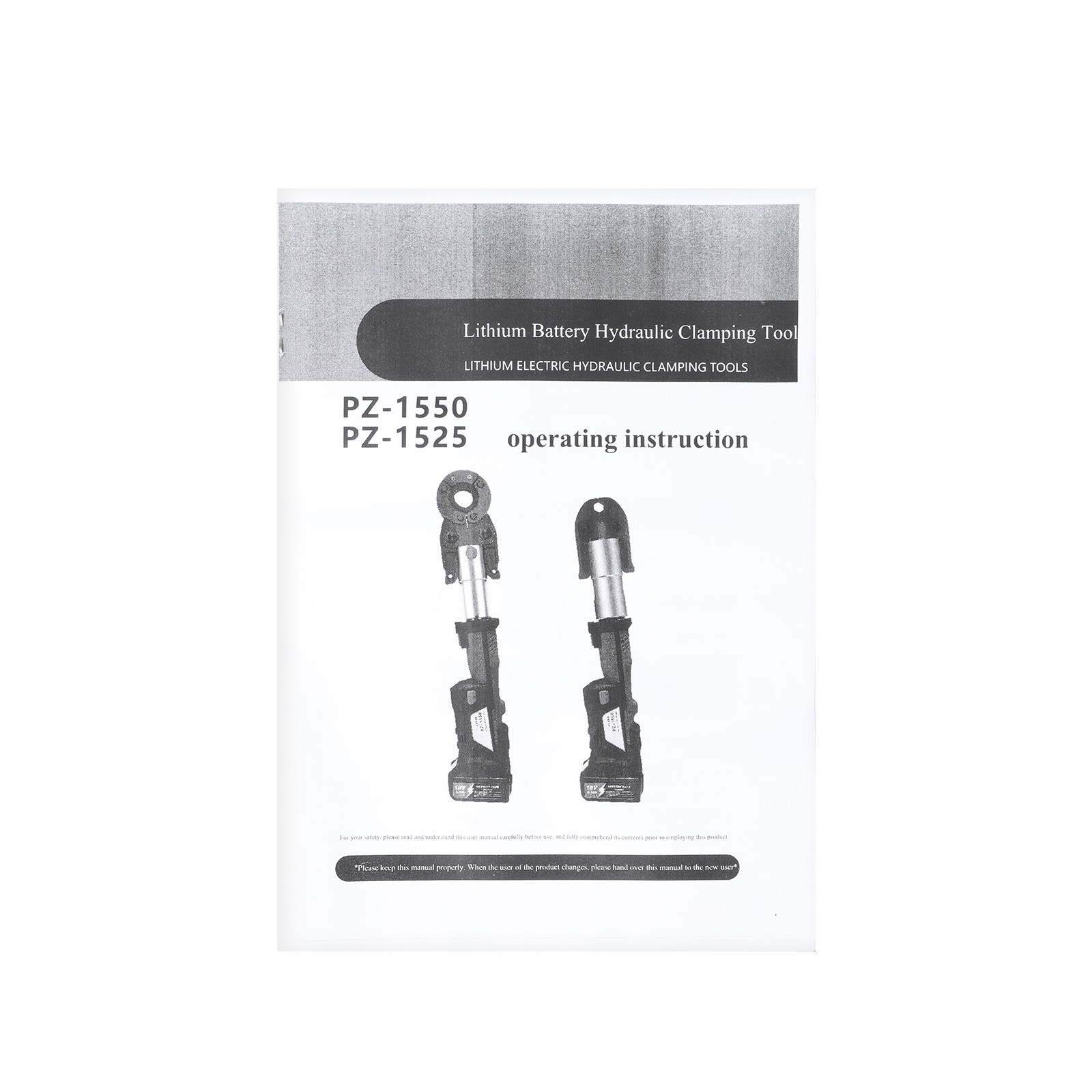 1/2" -2" Pro Press Tool Pipe Crimping Kit Press Tool Battery Kit with 6 Jaws US