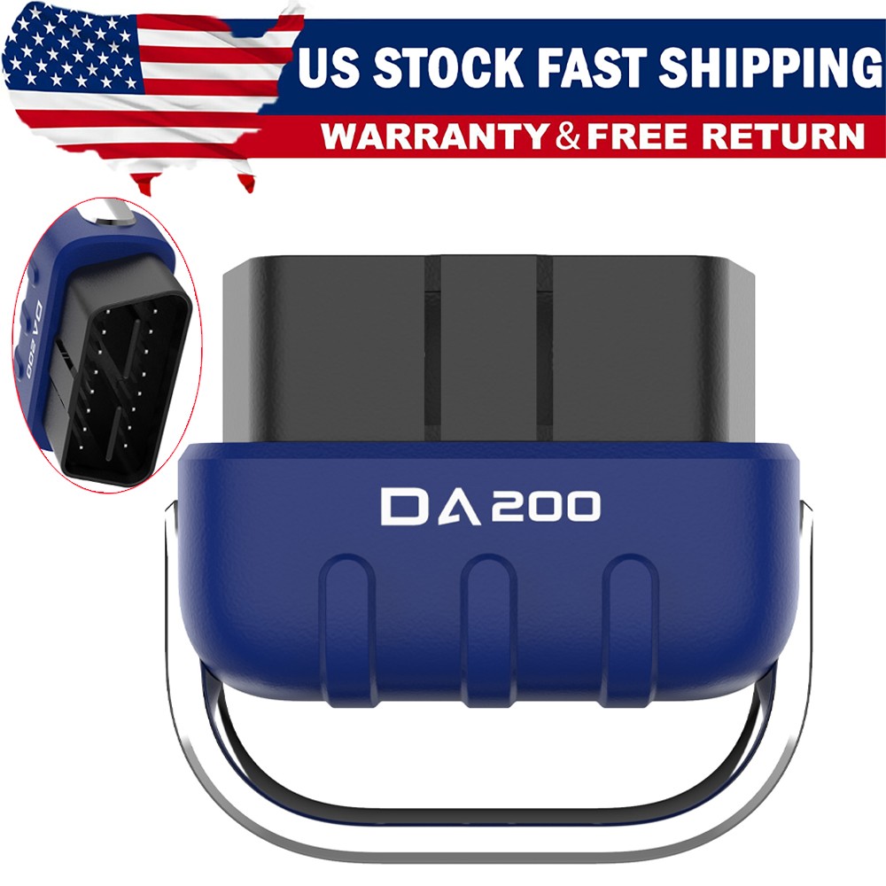 AI OBD-II Car Code Reader Diagnostic Scanner Bluetooth 5.4 MEMORY CONNECTION US