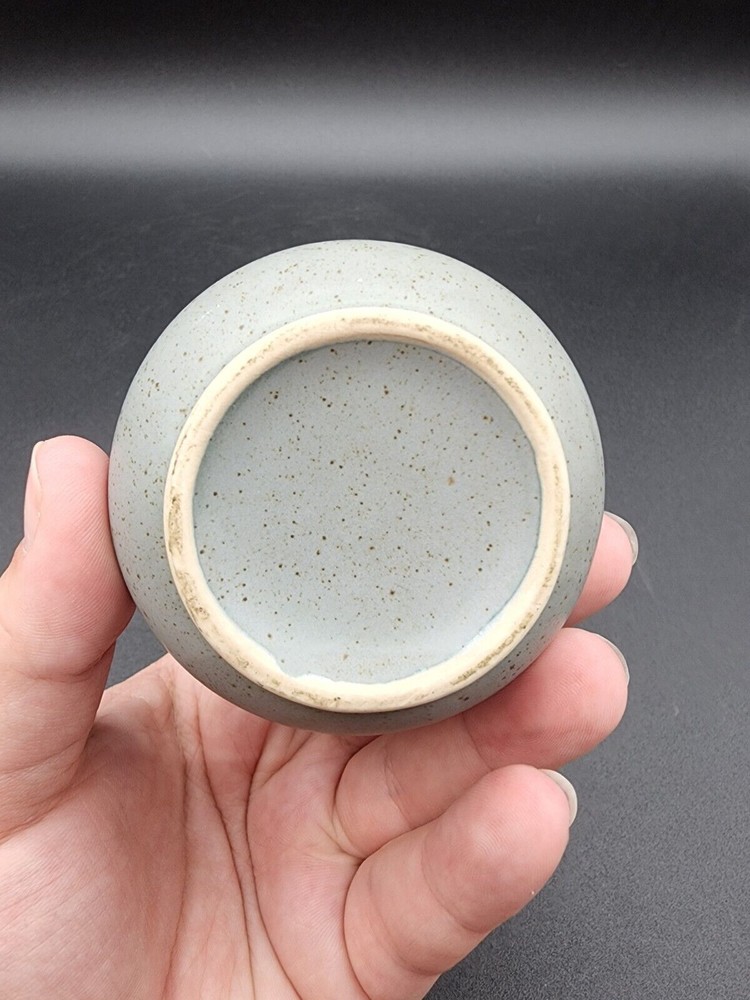 Small Religious bud vase With Handle