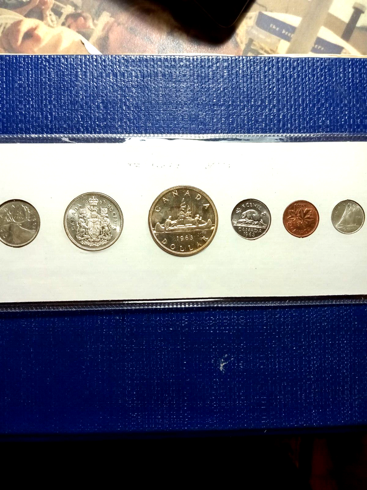 1963 Canada coin set