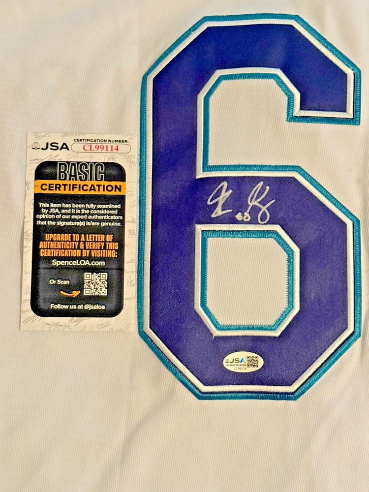 George Kirby signed auto autographed Seattle Mariners Jersey JSA COA