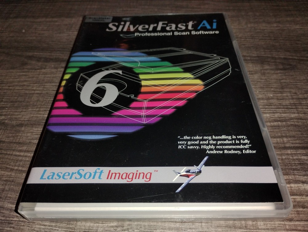 LaserSoft SilverFast Ai 6 Professional Scan Software PC/Mac CD-ROM 2005 Win. XP
