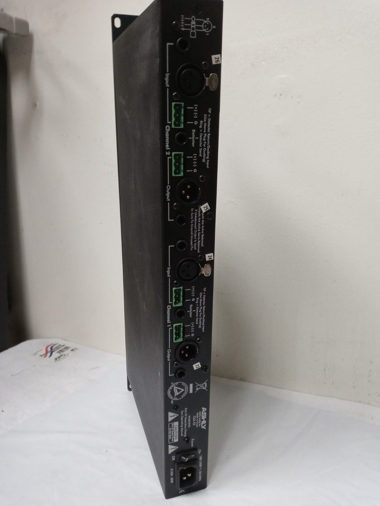 ASHLY CLX-52 Professional 2 Channel Compressor / Limiter Processor