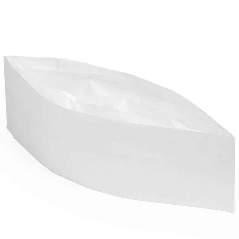 10 ct. White Paper Overseas Cap costume hat, new, free shipping