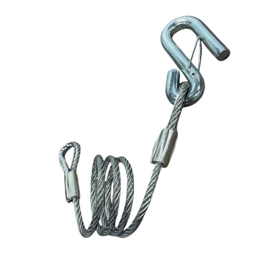 Tie Down 59539 Galvanized Self Coiling Class 3 Boat Trailer Hitch Cables, 2-Pack