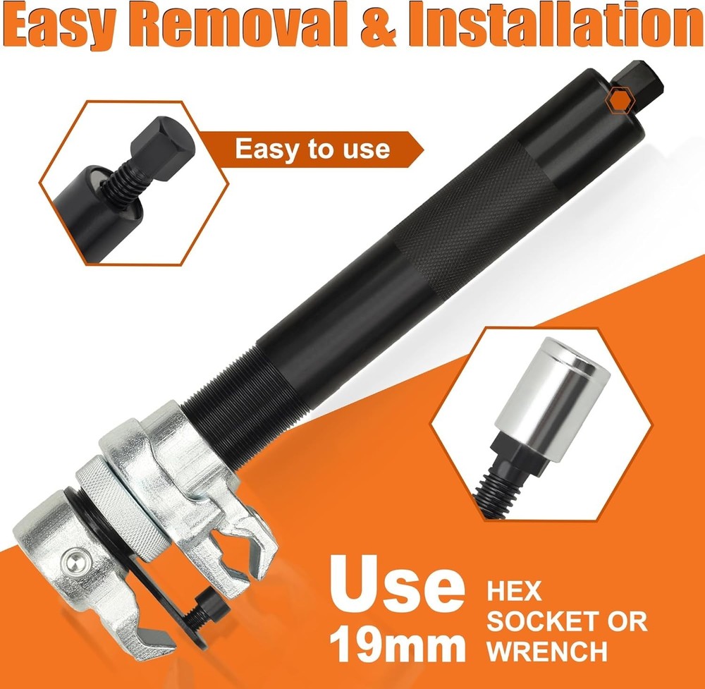 Coil Spring Compressor Tool, Heavy Duty Macpherson Strut Compressor...