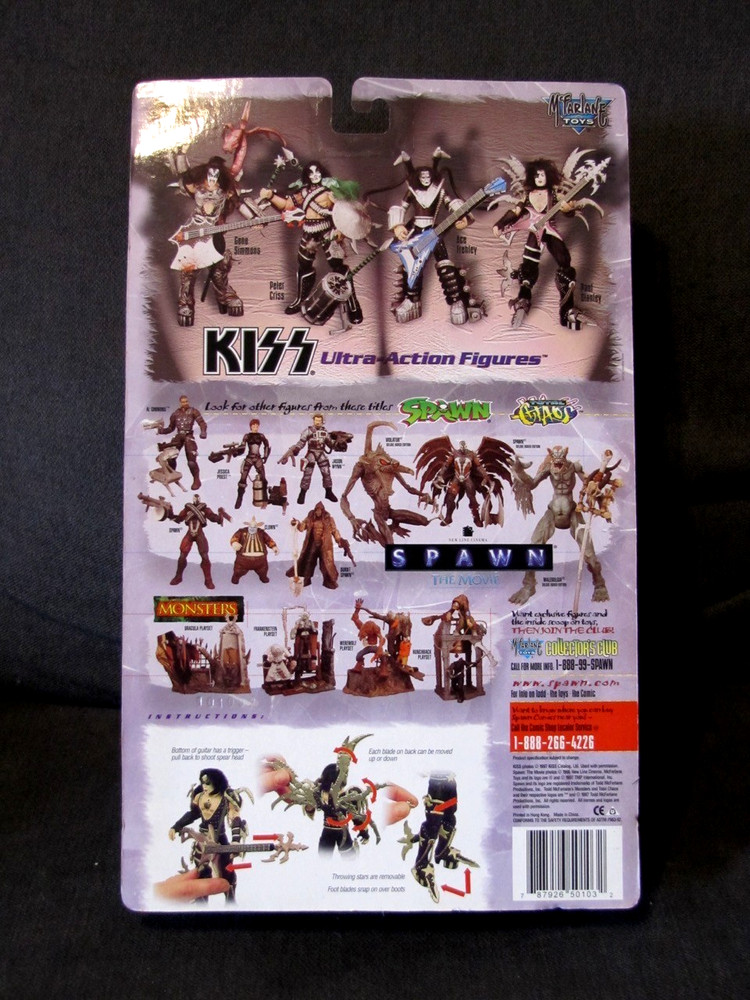 McFarlane KISS Dolls & Accessories 1997 Unopened