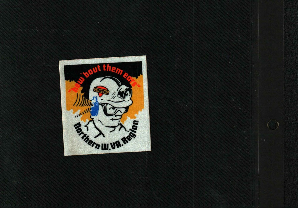 NICE CONSOL COAL CO. COAL MINING STICKER # 253